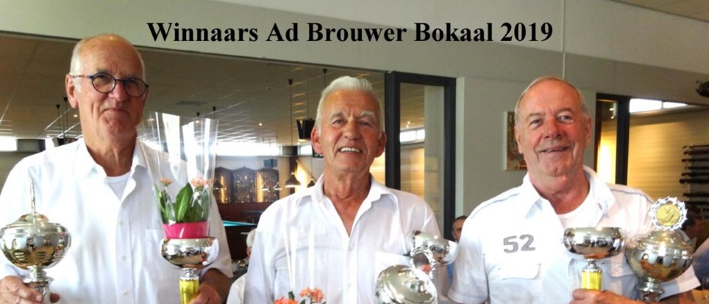 Ad Brouwer Bokaal  2019